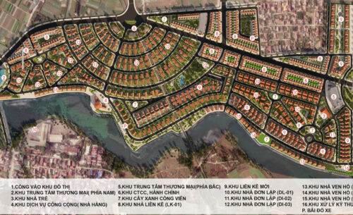 Phối cảnh Khu đô thị Hà Phong