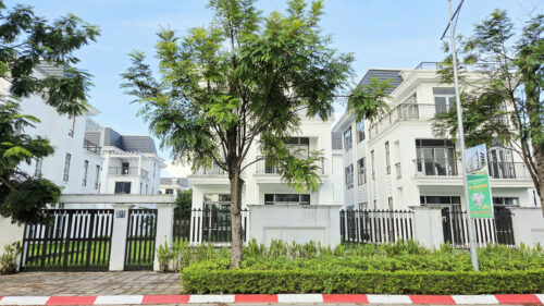 Biệt thự đơn lập 375m2 đường 24m HUD Mê Linh Central