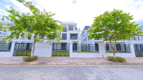 Biệt thự song lập 323,7m2 trục chính 14 toà căn hộ