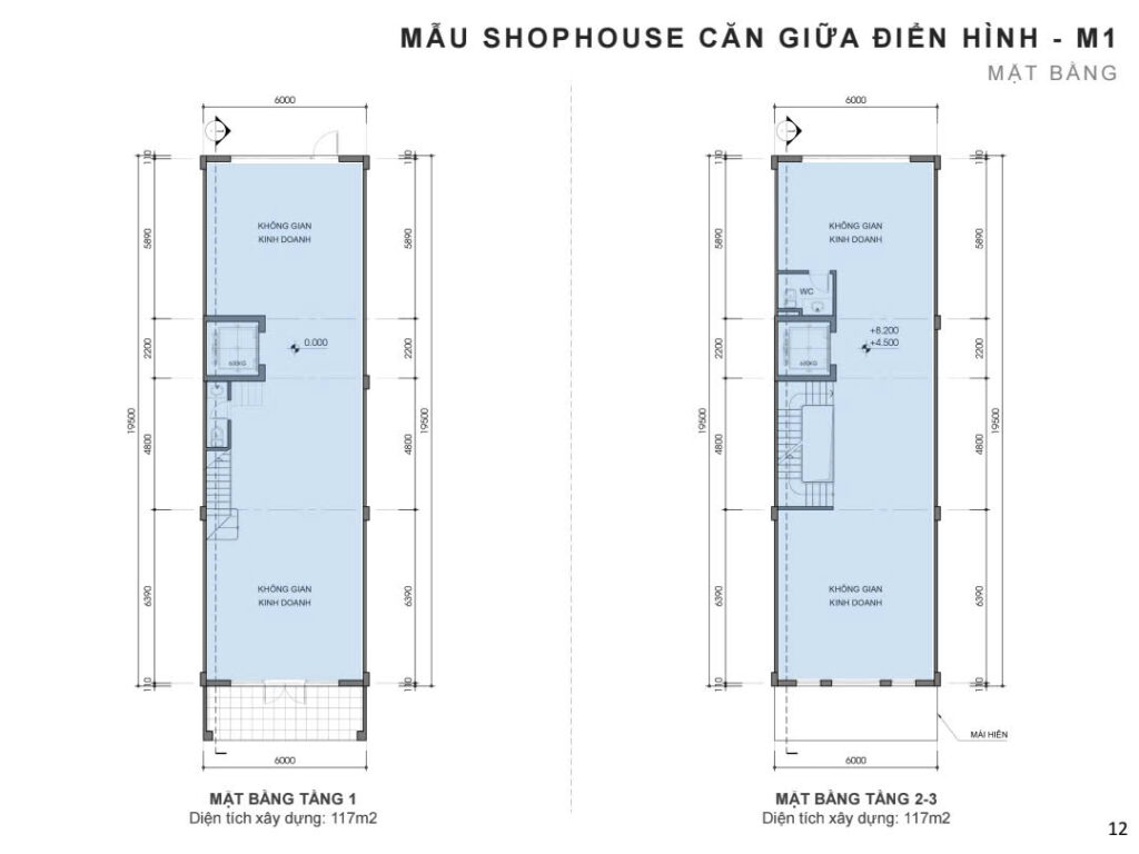 Thiết kế shophouse LK-05 và LK-06 Từ Sơn Garden City