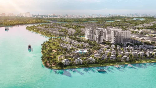 Phối cảnh Khu độ thị sinh thái Chánh Mỹ