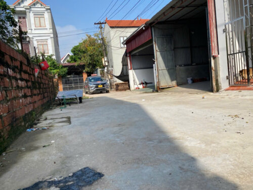 Đất căn góc trong đê Tráng Việt