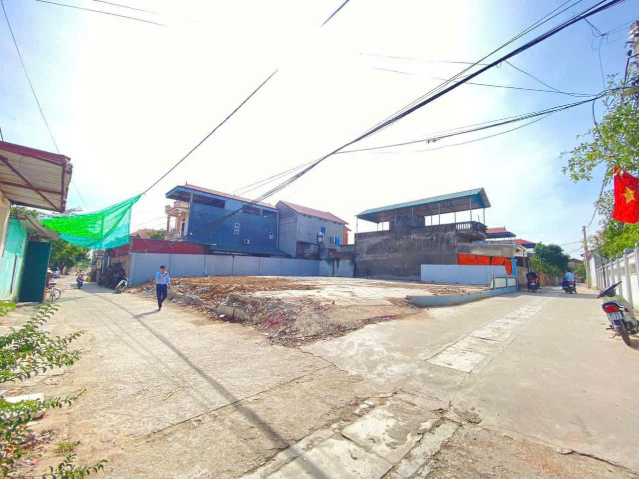 Đất Thanh Lâm Mê Linh ô tô tránh