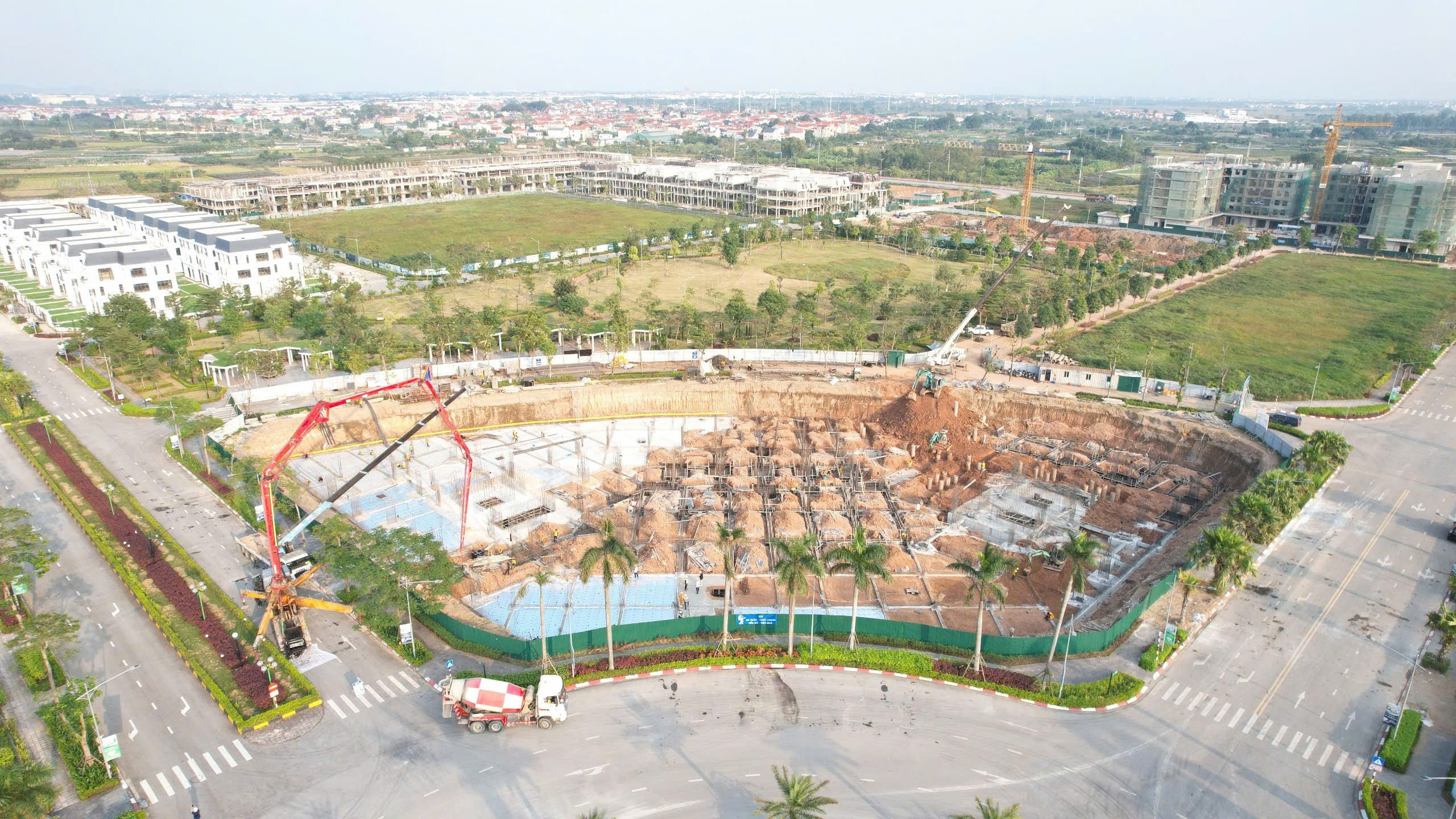 Tiến độ chung cư CT-04 HUD Mê Linh Central