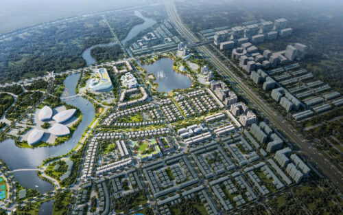 Phối cảnh dự án Taseco Mê Linh