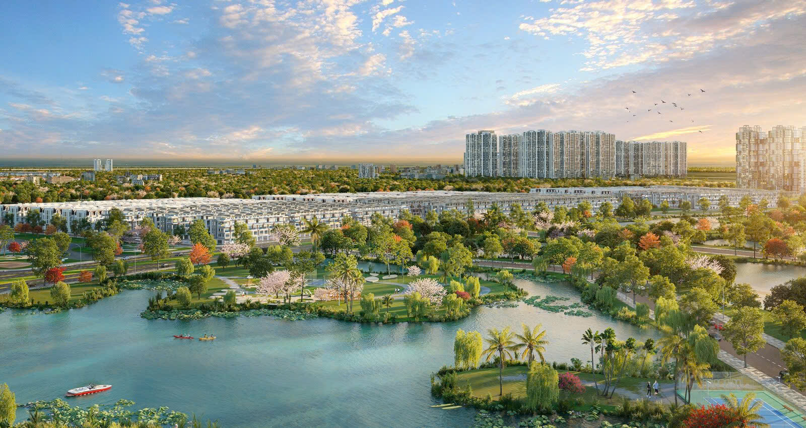 Phối cảnh tổng quan Sun Mê Linh